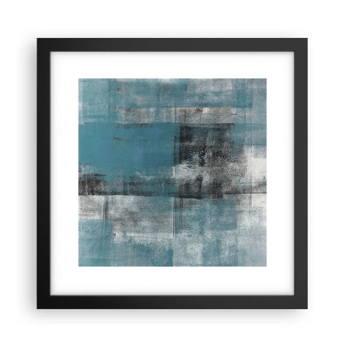 Poster in cornice nera - Acqua e aria - 30x30 cm