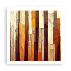 Poster - L'inno dei legni boschivi - 60x60 cm