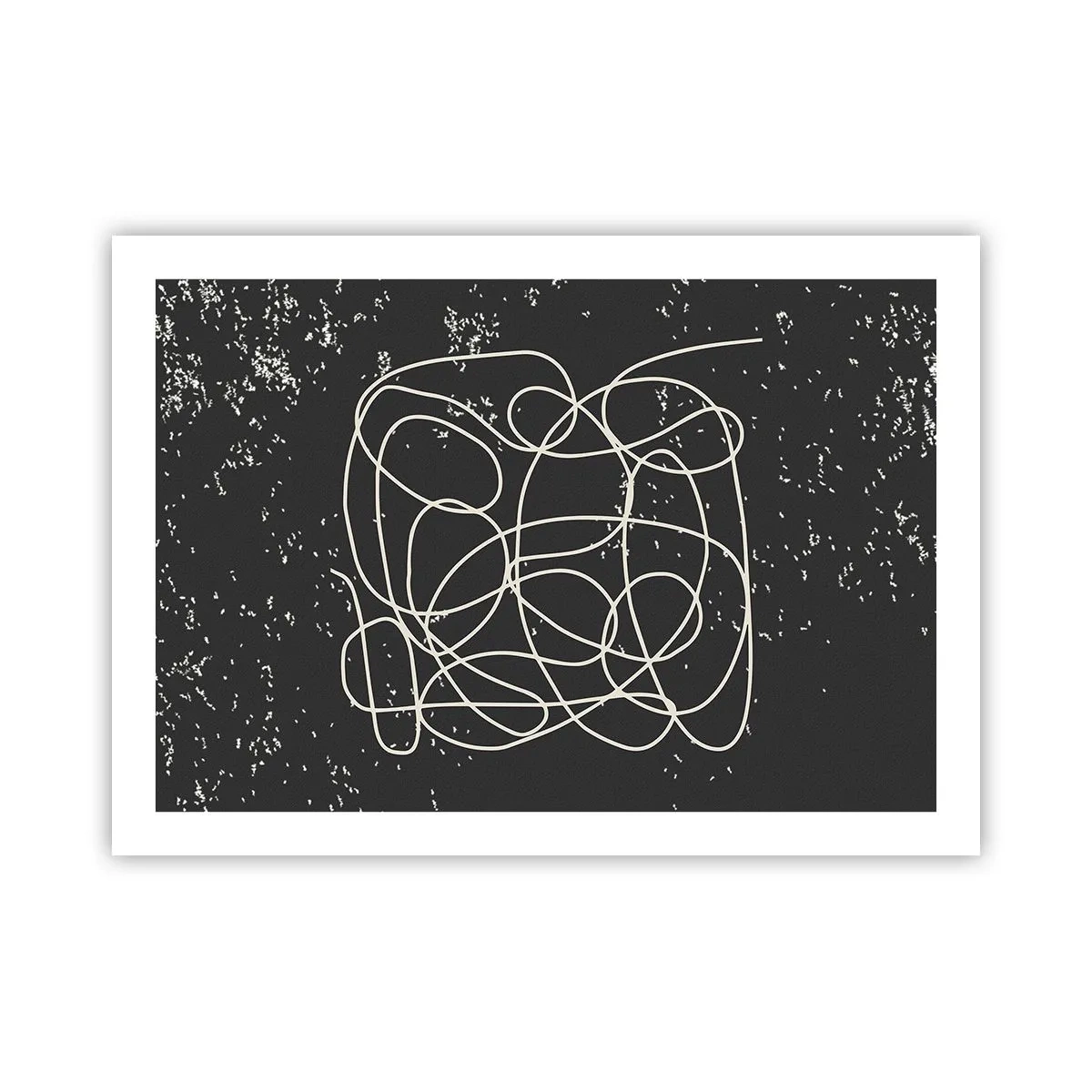 Poster - Il caos dei pensieri - 70x50 cm