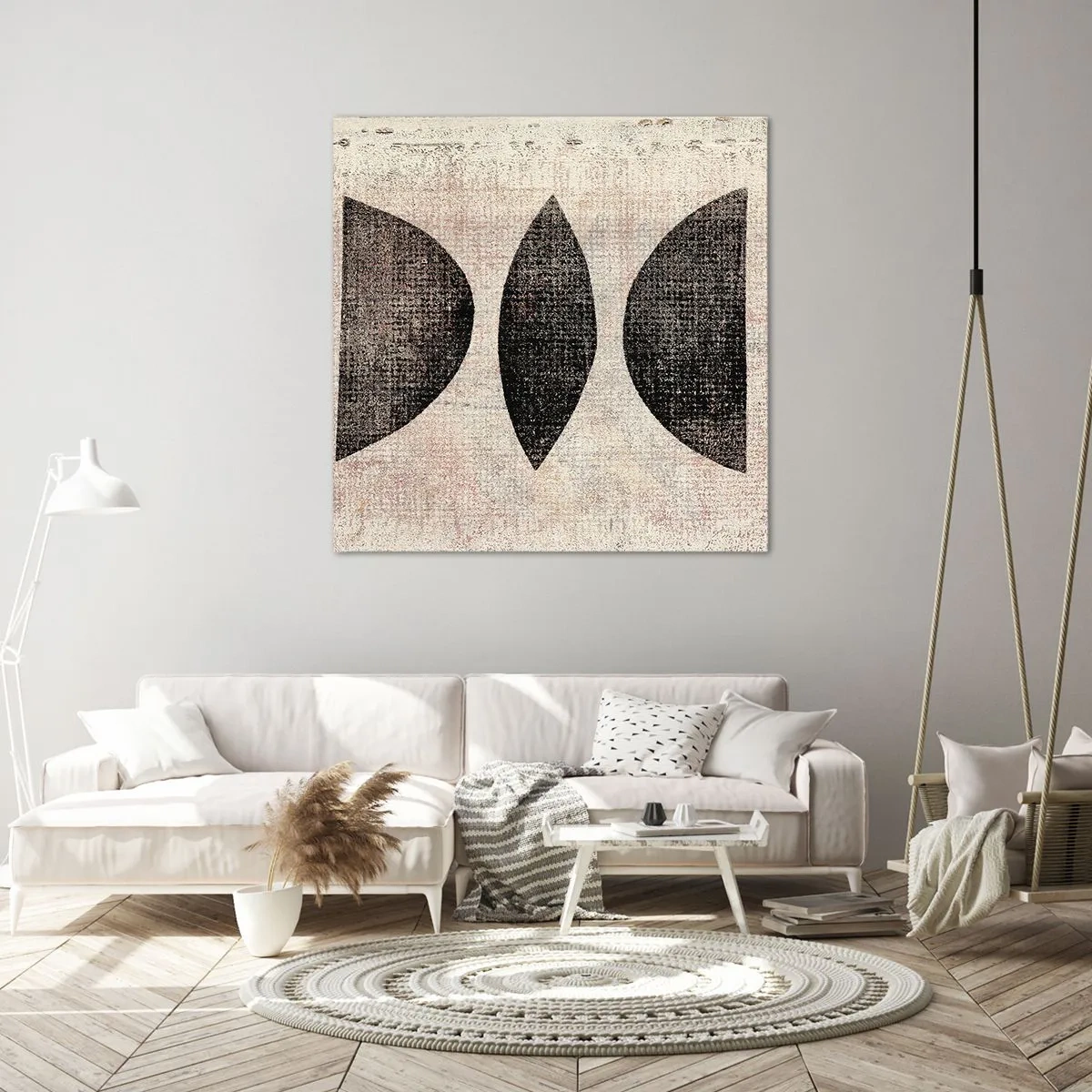 Quadro su tela - Stampe su Tela - Astrazione etnica - 30x30 cm