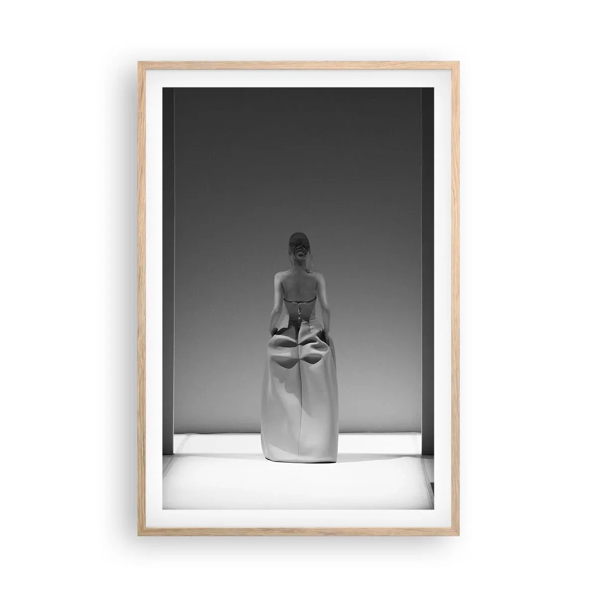 Poster in cornice rovere chiaro - Semplicità raffinata - 61x91 cm
