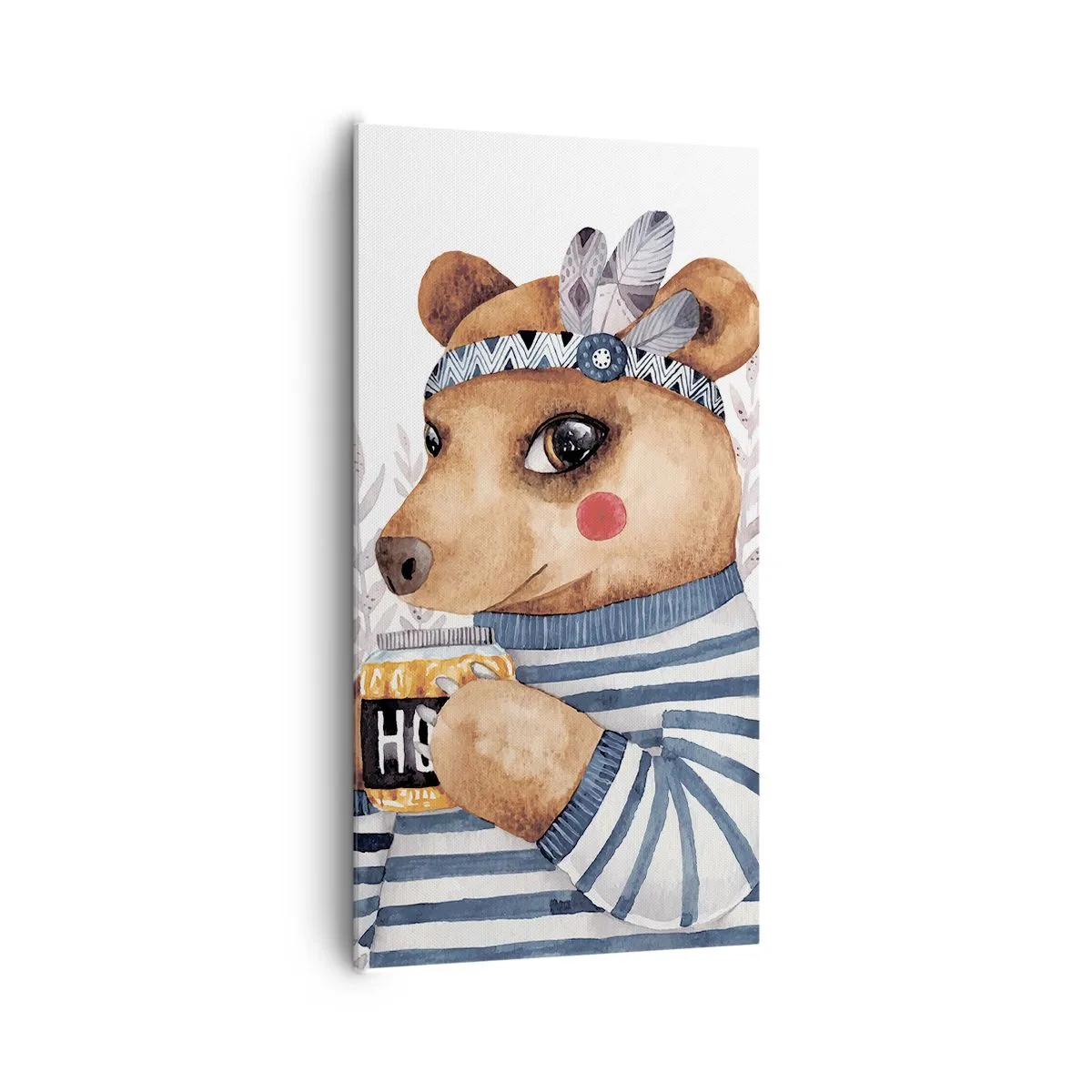 Quadro su tela - Stampe su Tela - Dolce orsetto - 65x120 cm