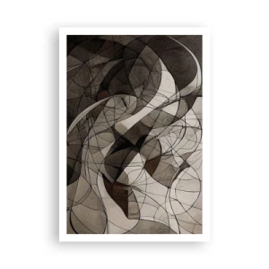 Poster - La circolazione dei colori della terra - 70x100 cm