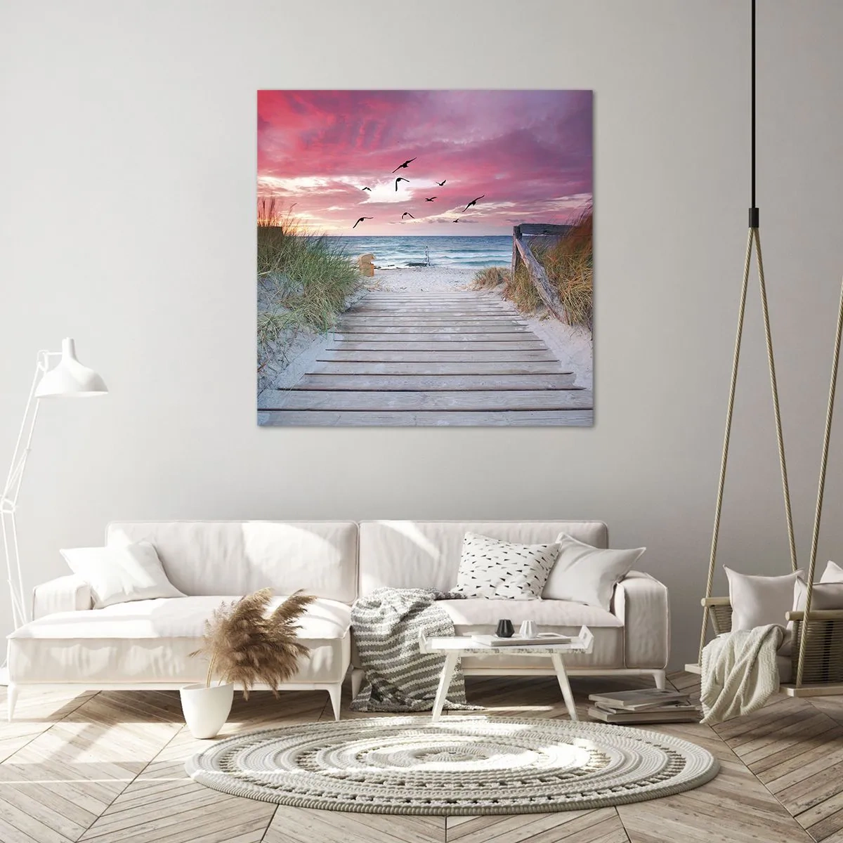 Quadro su tela - Stampe su Tela - Impressioni baltiche - 30x30 cm