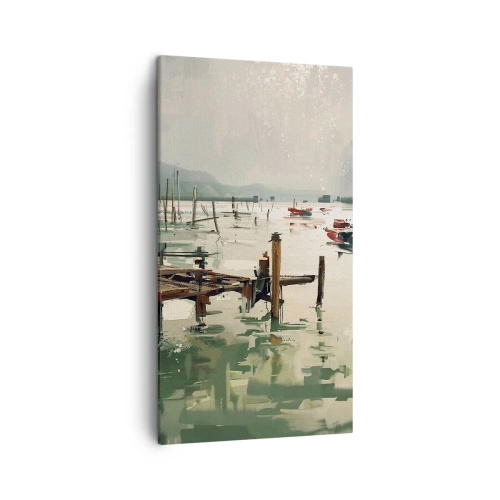 Quadro su tela - Stampe su Tela - Imbevuto di luna fusa - 45x80 cm