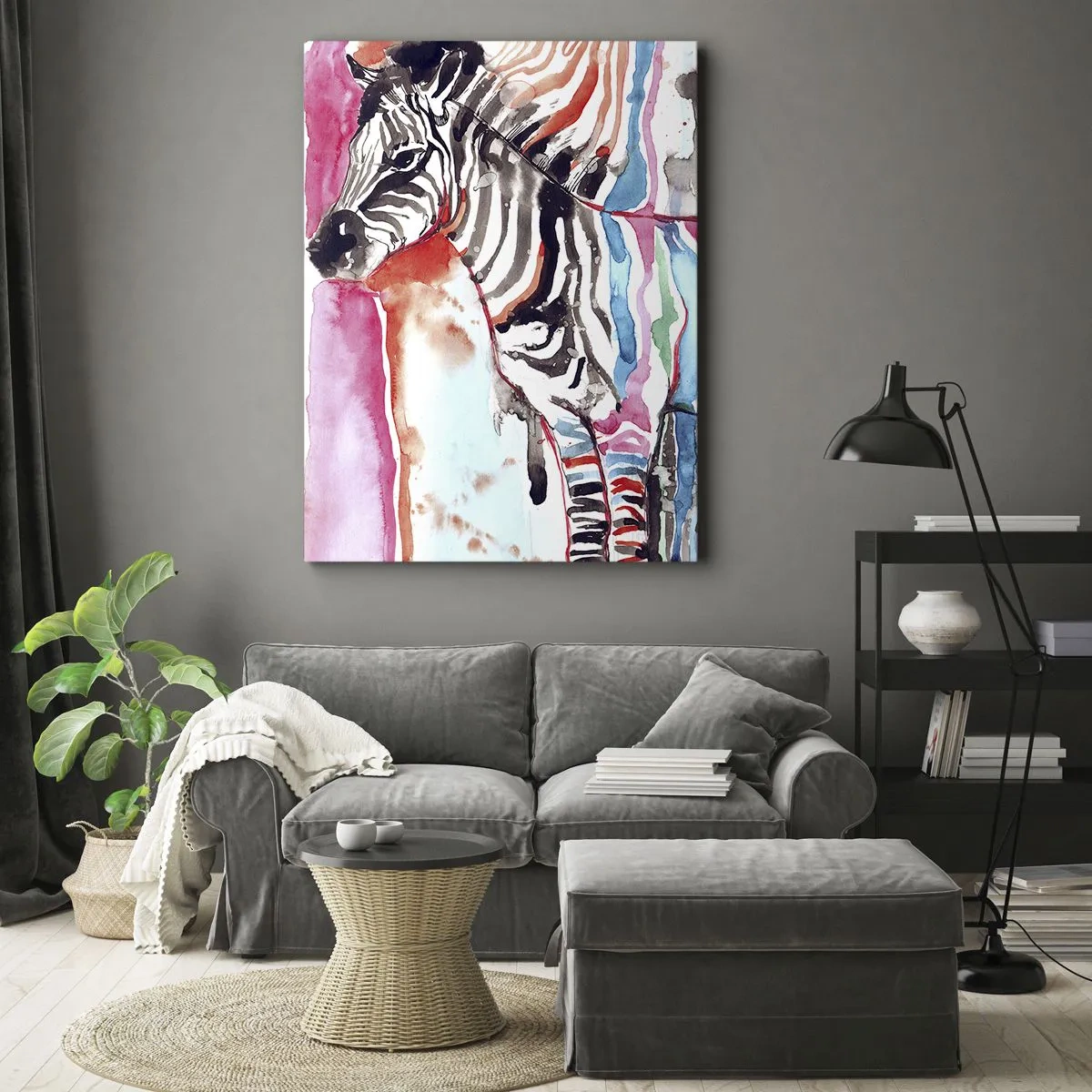 Quadro su tela - Stampe su Tela - Uno scherzo spensierato della natura - 45x80 cm