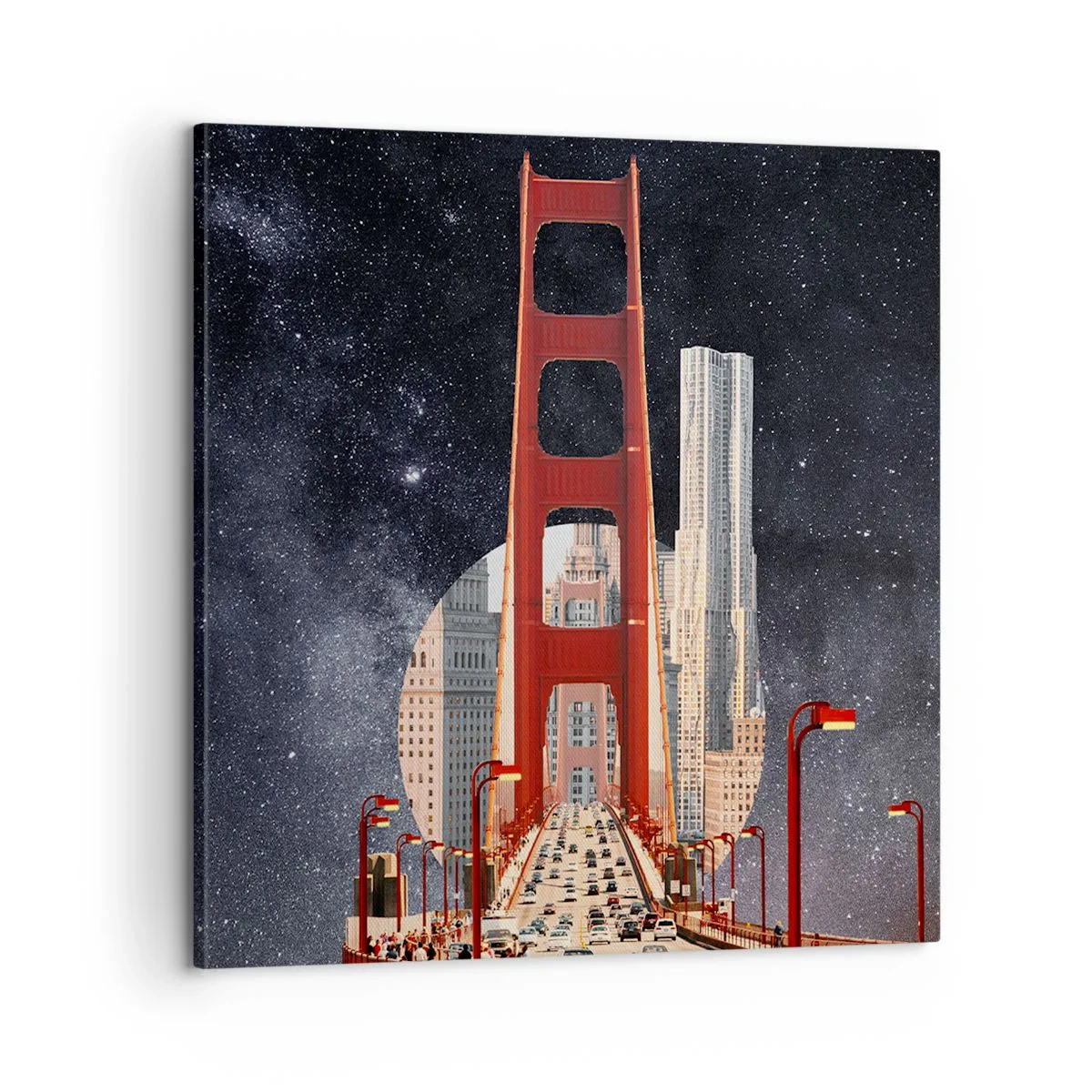 Quadro su tela - Stampe su Tela - Sempre al centro - 60x60 cm