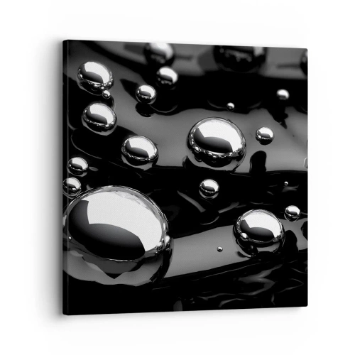 Quadro su tela - Stampe su Tela - Toni di nero - 30x30 cm