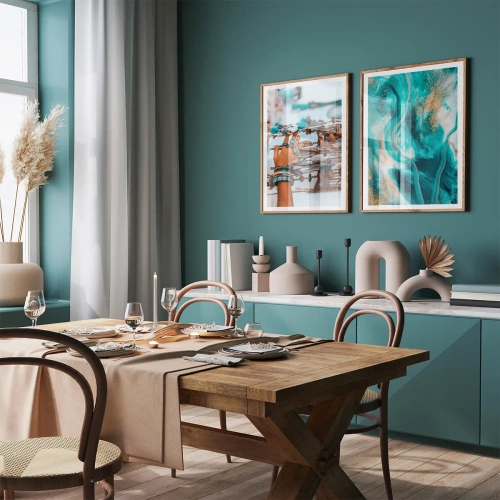 Glam & boho no. 1 - Ispirazione per la sala da pranzo