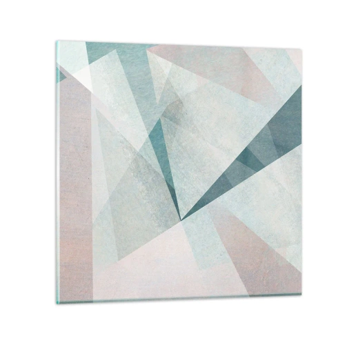 Quadro su vetro - Con calma ma dinamicamente - 70x70 cm