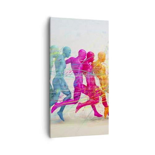 Quadro su tela - Stampe su Tela - Armonia del movimento - 55x100 cm