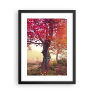 Poster in cornice nera - L'esplosione della fioritura - 30x40 cm