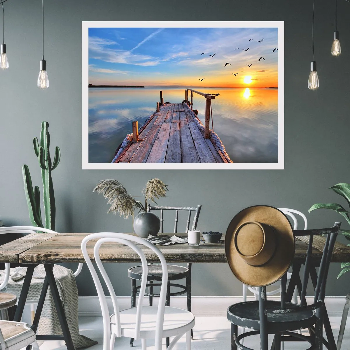Poster - Camminando verso il sole - 91x61 cm