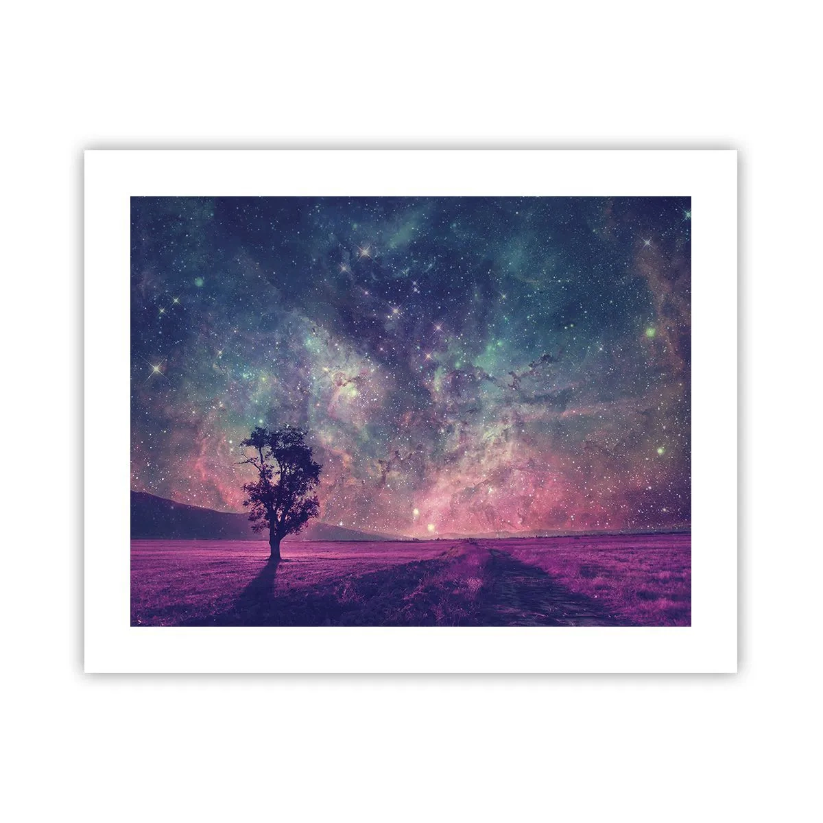 Poster - Sotto un cielo magico - 50x40 cm