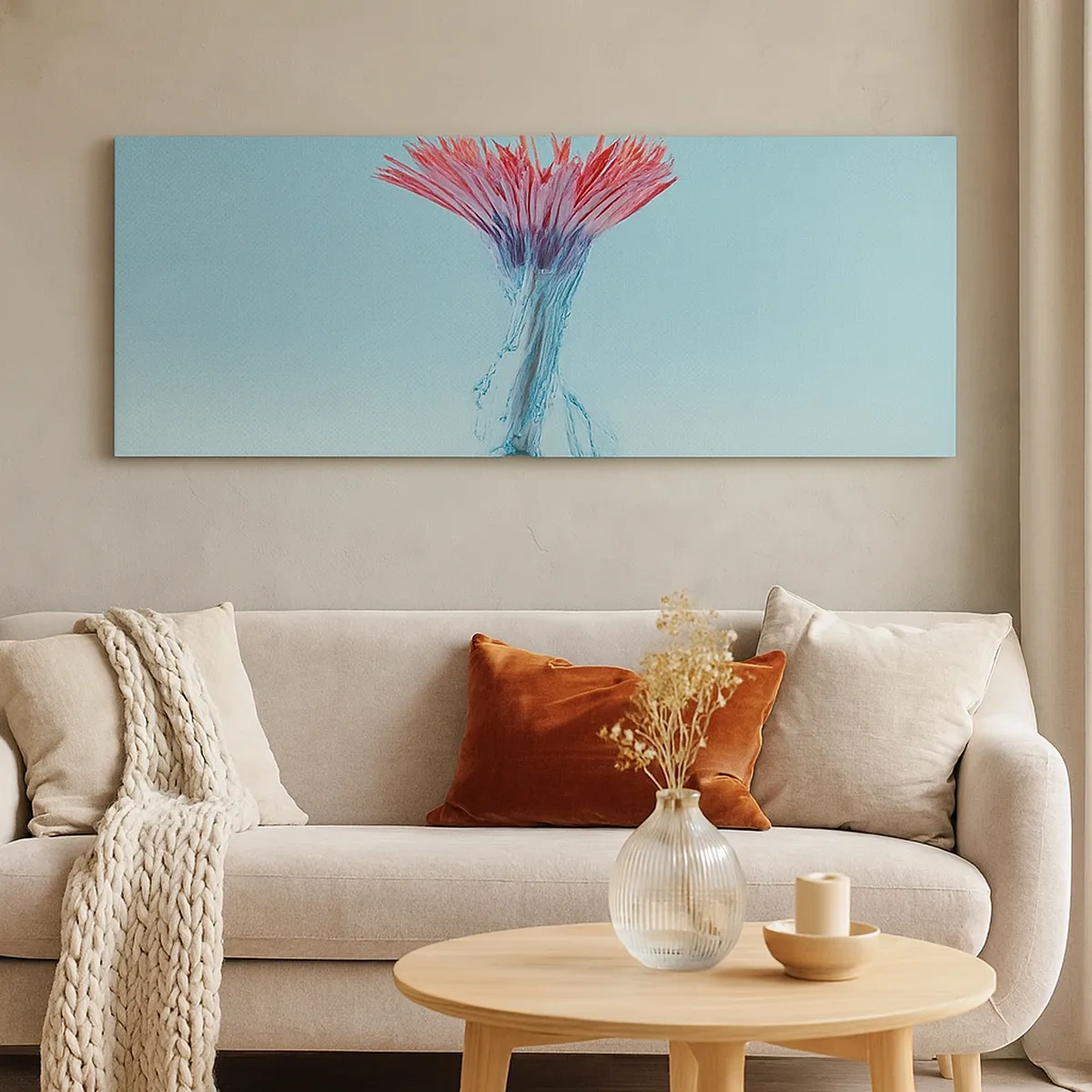 Quadro su tela - Stampe su Tela - L'abbraccio che ravviva - 30x30 cm