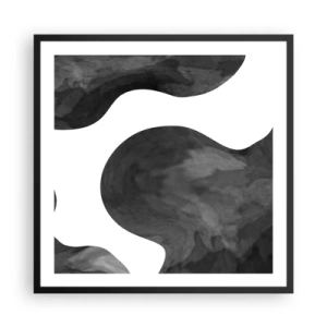 Poster in cornice nera - Via Lattea - 60x60 cm