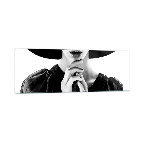 Quadro su vetro - Bellezza celata - 90x30 cm