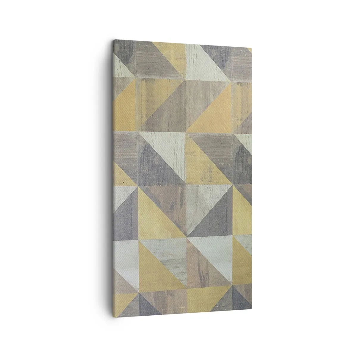 Quadro su tela - Stampe su Tela - Secondo i triangoli - 45x80 cm
