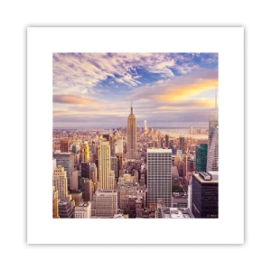 Poster - Toccando le nuvole - 30x30 cm