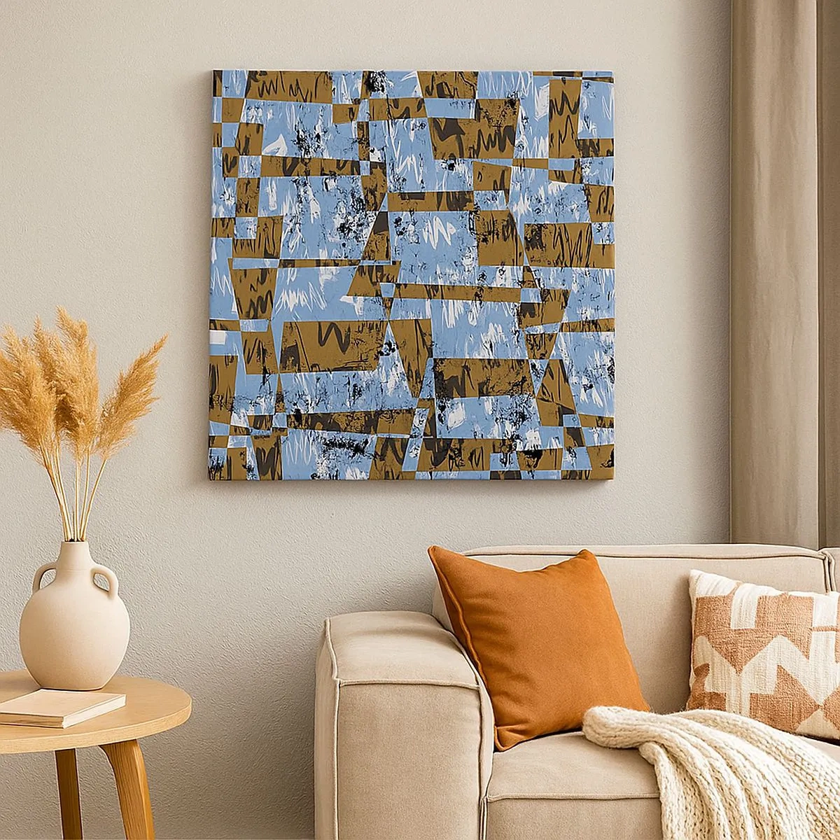 Quadro su tela - Stampe su Tela - Carta ritagliata - 30x30 cm