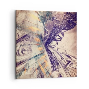 Quadro su tela - Stampe su Tela - A gran velocità - 60x60 cm