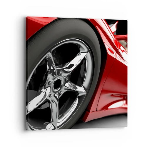 Quadro su tela - Stampe su Tela - Fatta per la velocità - 30x30 cm