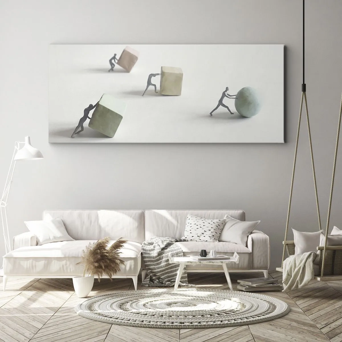 Quadro su tela - Stampe su Tela - È la vita - 90x30 cm