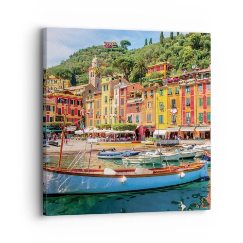 Quadro su tela - Stampe su Tela - Mattino italiano - 30x30 cm