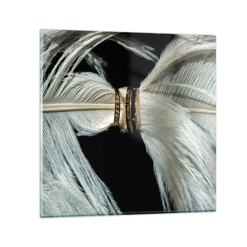 Quadro su vetro - ...e non ti lascerò... - 60x60 cm