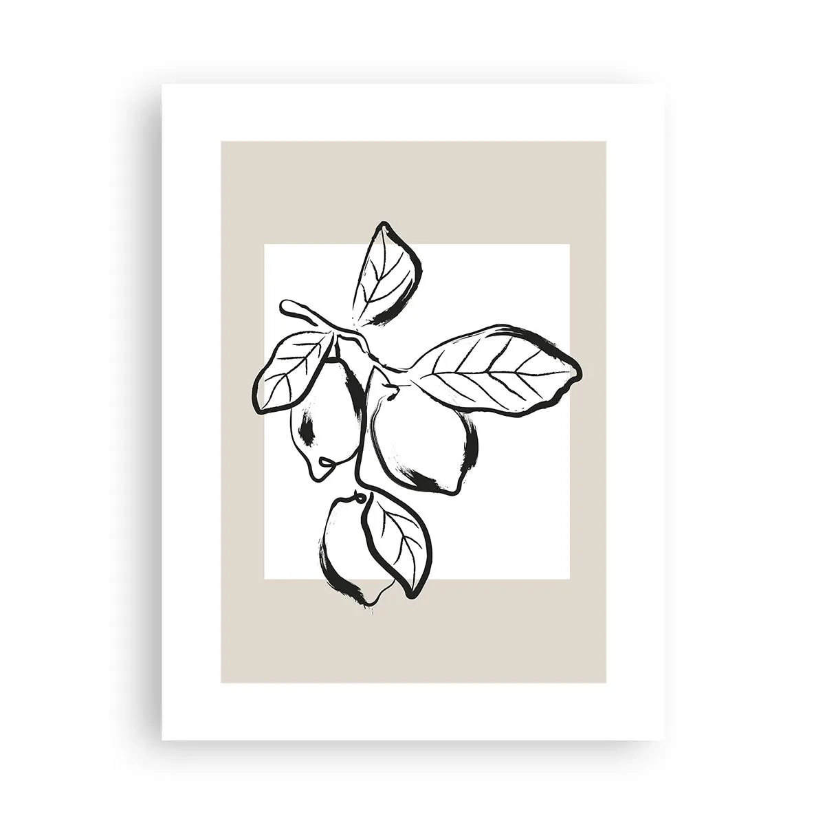 Poster - Dove i limoni maturano... - 30x40 cm