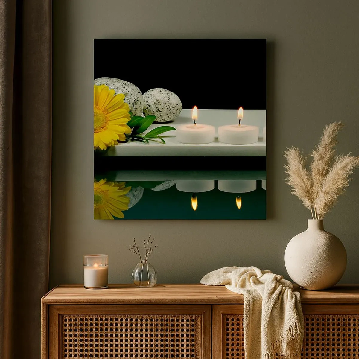 Quadro su tela - Stampe su Tela - Il sollievo dei sensi - 30x30 cm