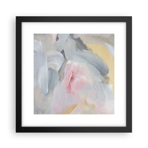 Poster in cornice nera - Nel mondo pastello - 30x30 cm