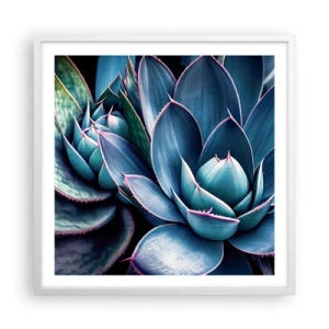 Poster in cornice bianca - Forza vitale - 60x60 cm