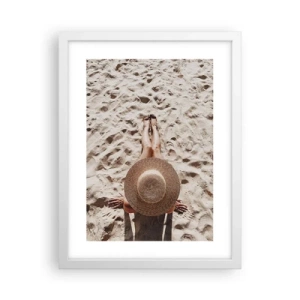 Poster in cornice bianca - Un tempo di sogno - 30x40 cm