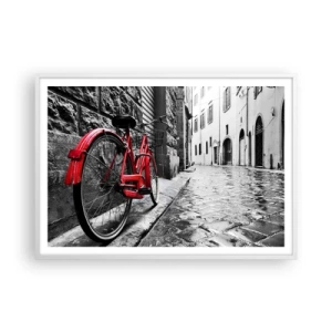 Poster in cornice bianca - La vera bellezza non invecchia - 100x70 cm