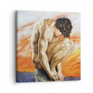 Quadro su tela - Stampe su Tela - Immerso in se stesso - 30x30 cm