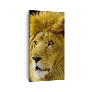 Quadro su tela - Stampe su Tela - Ritratto del re - 55x100 cm