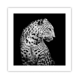 Poster - Profilo destro perfetto! - 40x40 cm