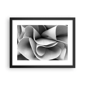 Poster in cornice nera - Avviene nello spazio - 40x30 cm