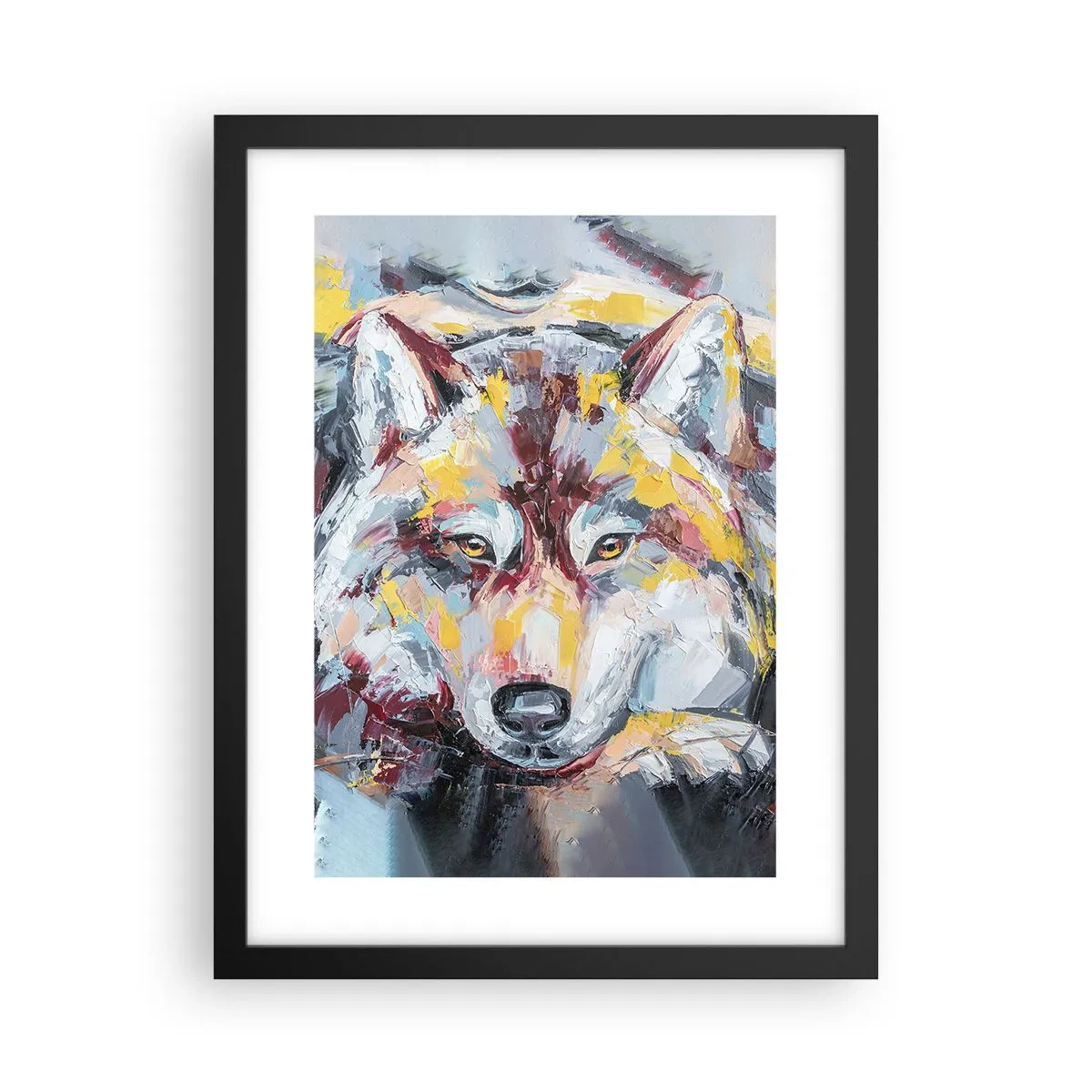 Poster in cornice nera - Pace tra i suoi - 30x40 cm