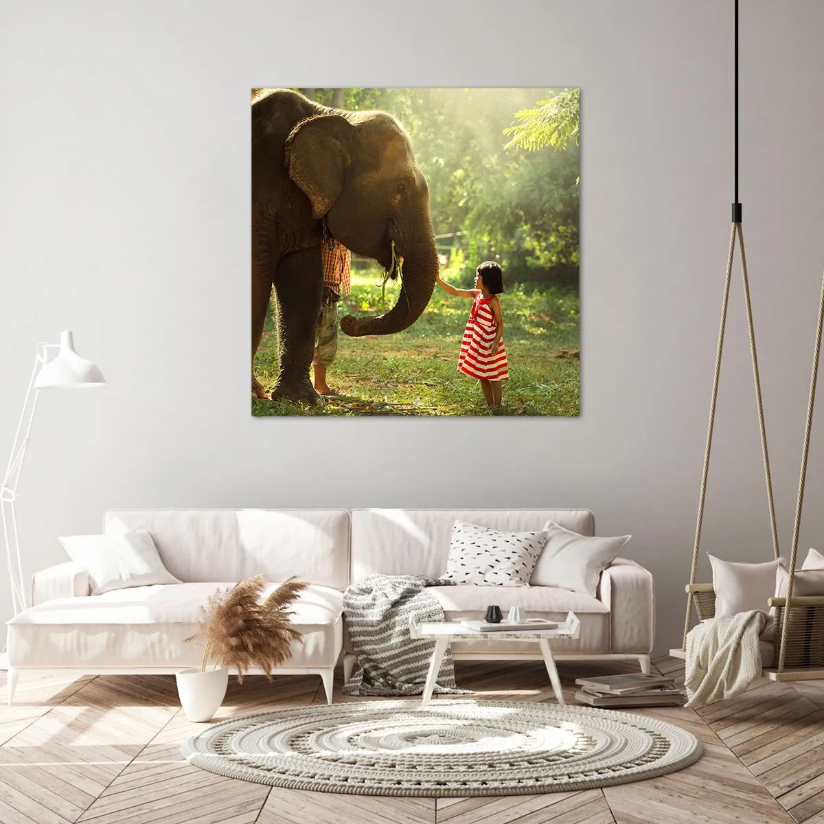 Quadro su tela - Stampe su Tela - La forza dell'amicizia - 70x70 cm