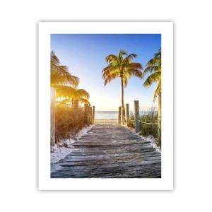 Poster - Dritto in paradiso - 40x50 cm