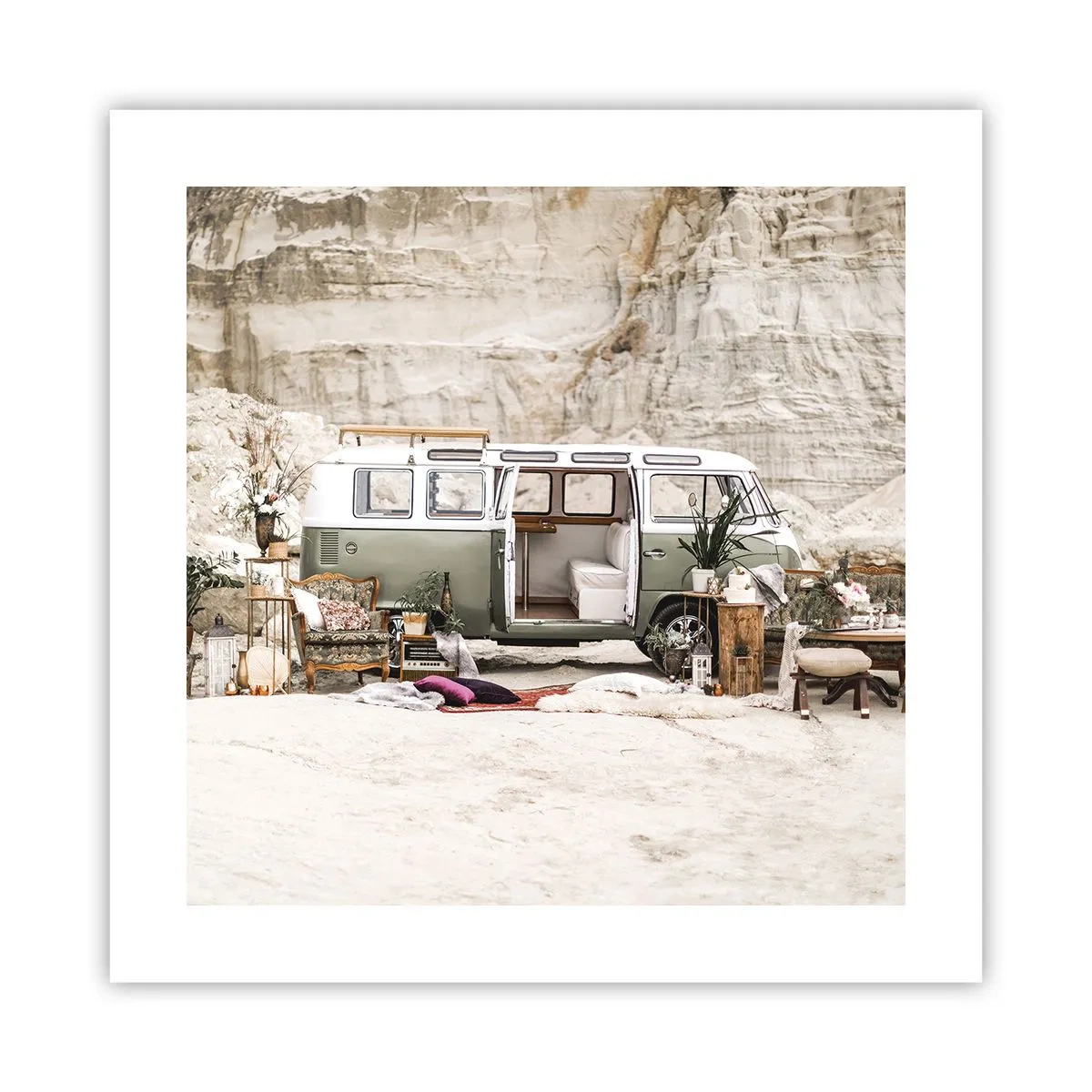 Poster - è tempo di viaggiare - 40x40 cm