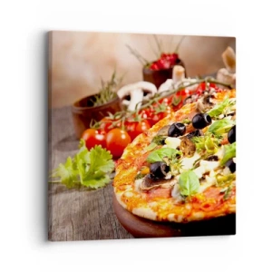 Quadro su tela - Stampe su Tela - Con ingredienti tellurici - 30x30 cm