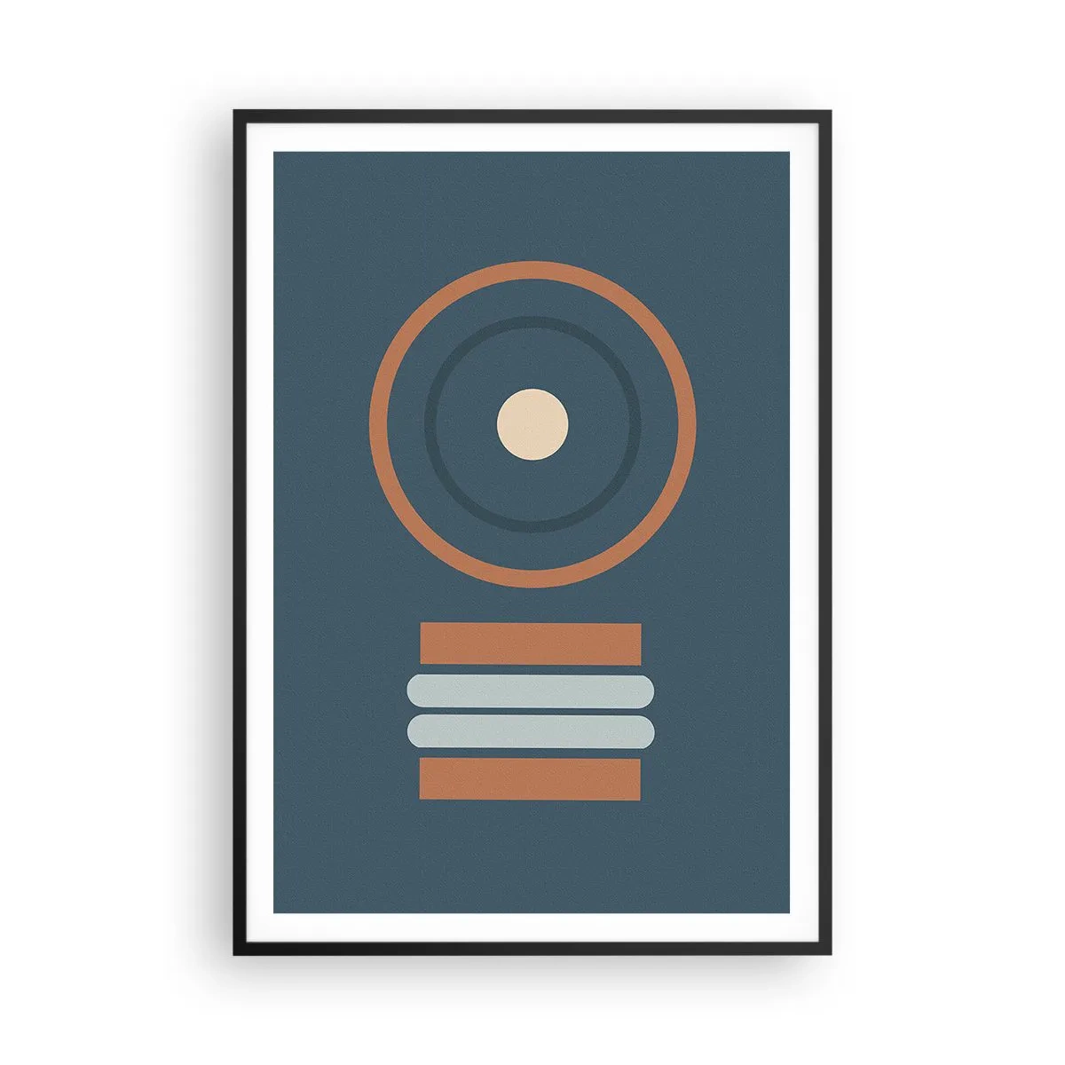 Poster in cornice nera - L'essenza delle cose - 70x100 cm
