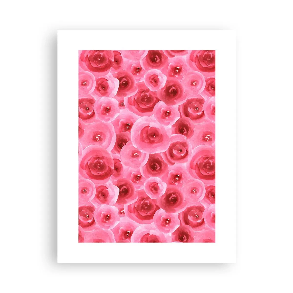 Poster - Rose in alto e in basso - 30x40 cm