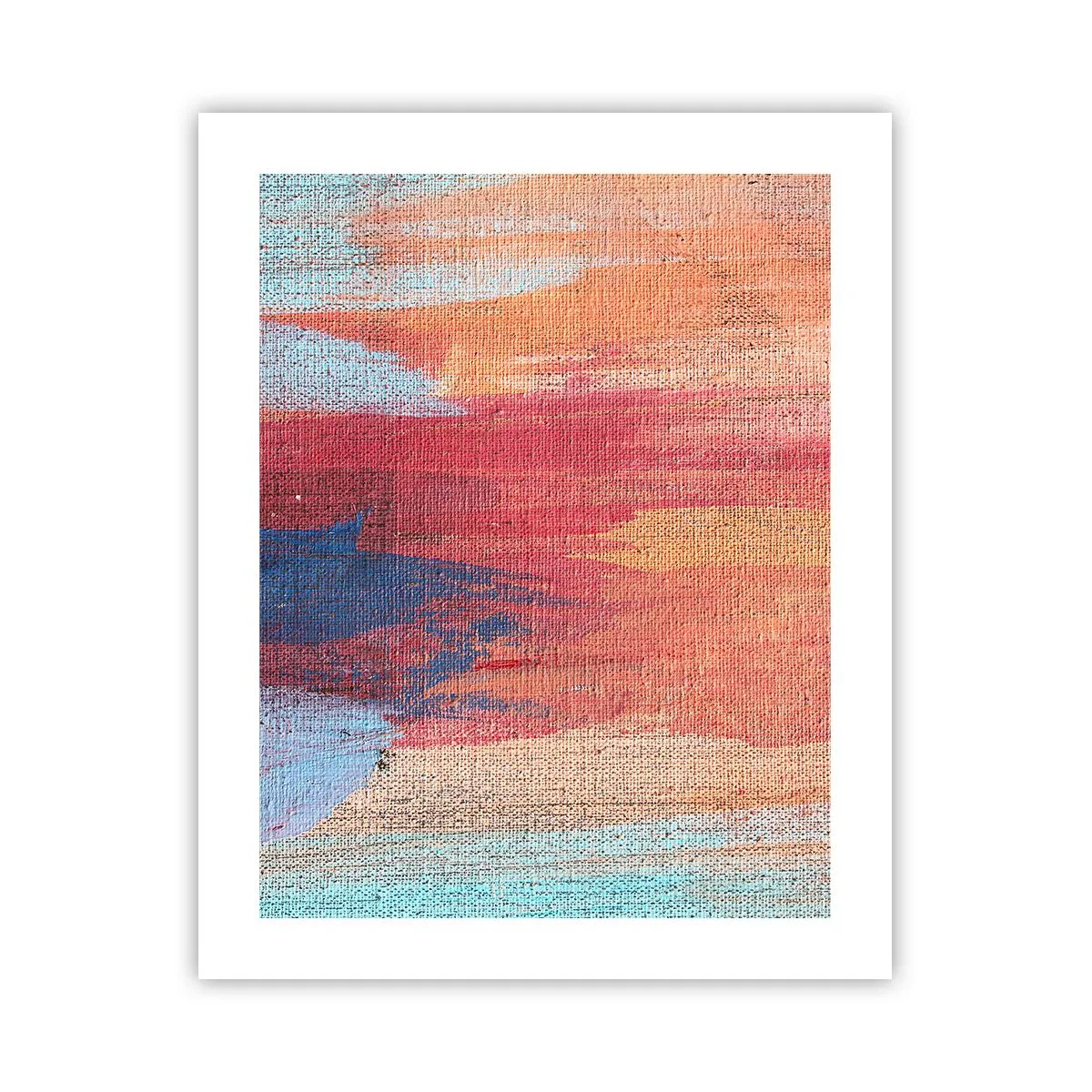 Poster - Colando con l'arcobaleno - 40x50 cm