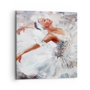Quadro su tela - Stampe su Tela - Delicata e leggera come il tulle - 70x70 cm