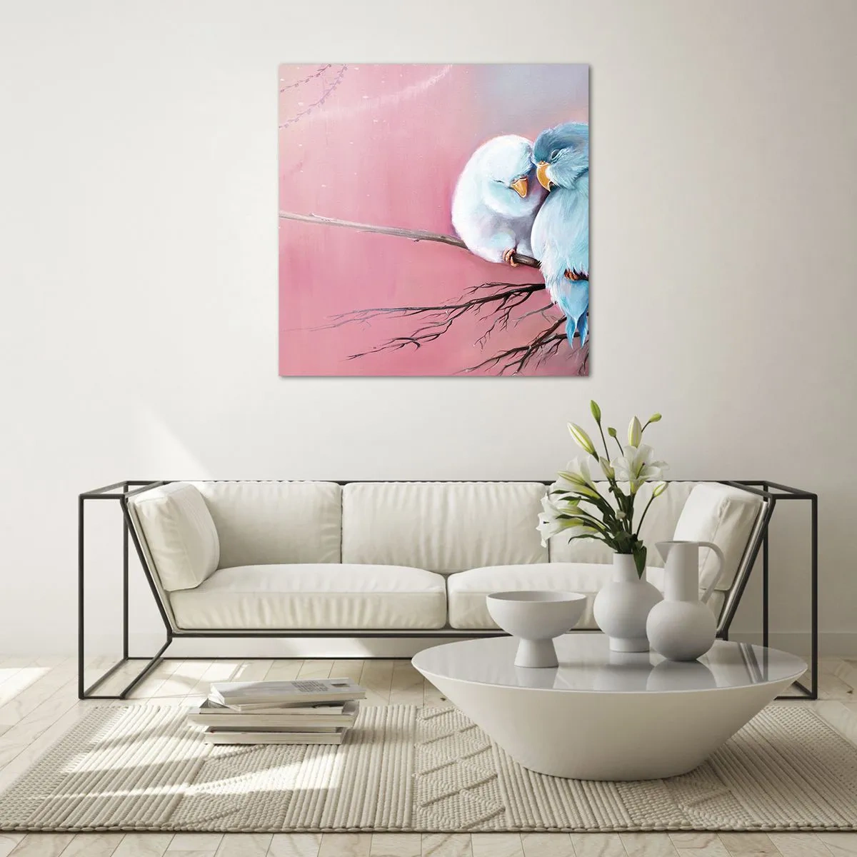 Quadro su vetro - Che cosa aggiungere? - 50x50 cm