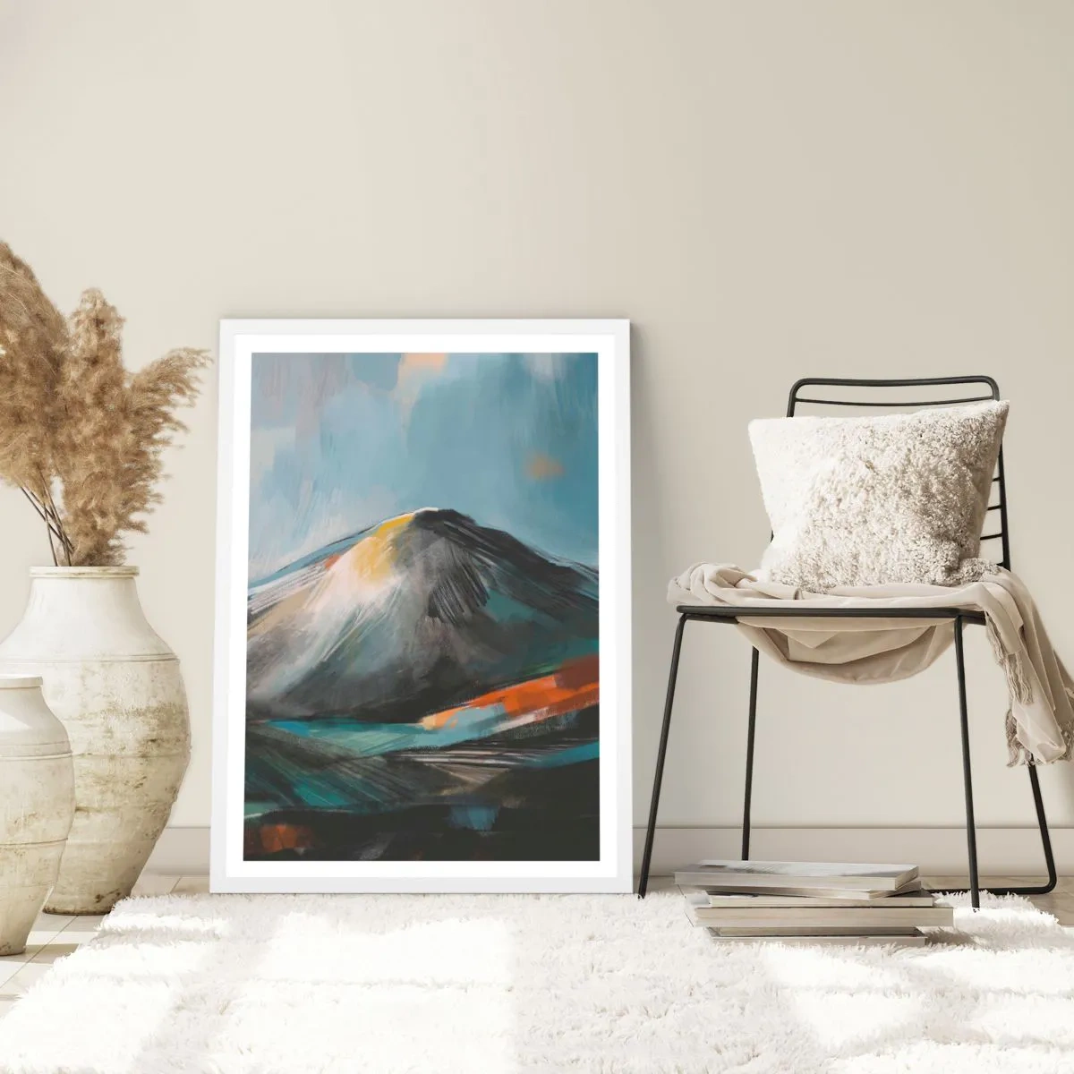 Poster in cornice bianca - Aspri e belli - 50x70 cm